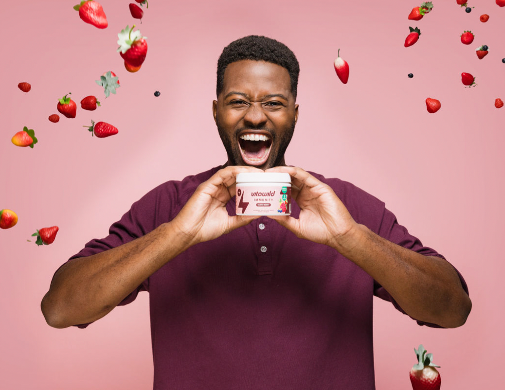 VitaWild Immunity 30 Serving Tub | Island Berry